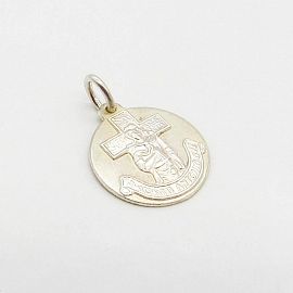 MEDALLA GAUCHITO GIL 13MM /PLATA